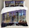New York City Golden Arches Bridge 3D Print Bedding Set Cozy Duvet Cover King Queen Twin Single Size Birthday Gift Bedroom Decor