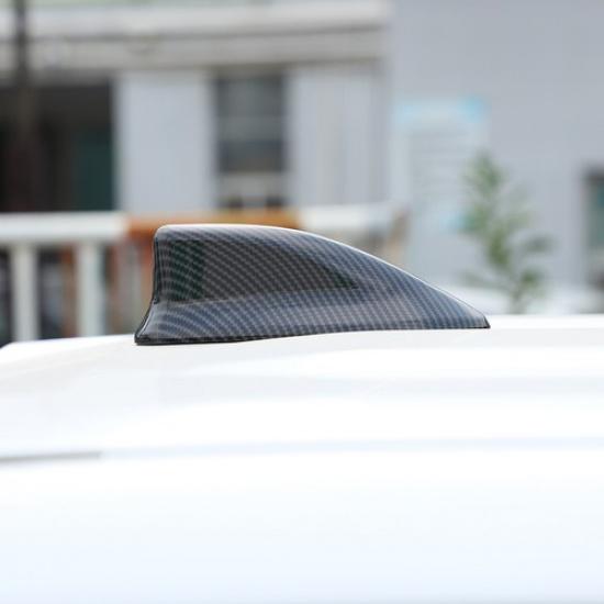 Car Roof Shark Fin Antenna Cover ABS Fiber Protector Trim For Toyota Tundra