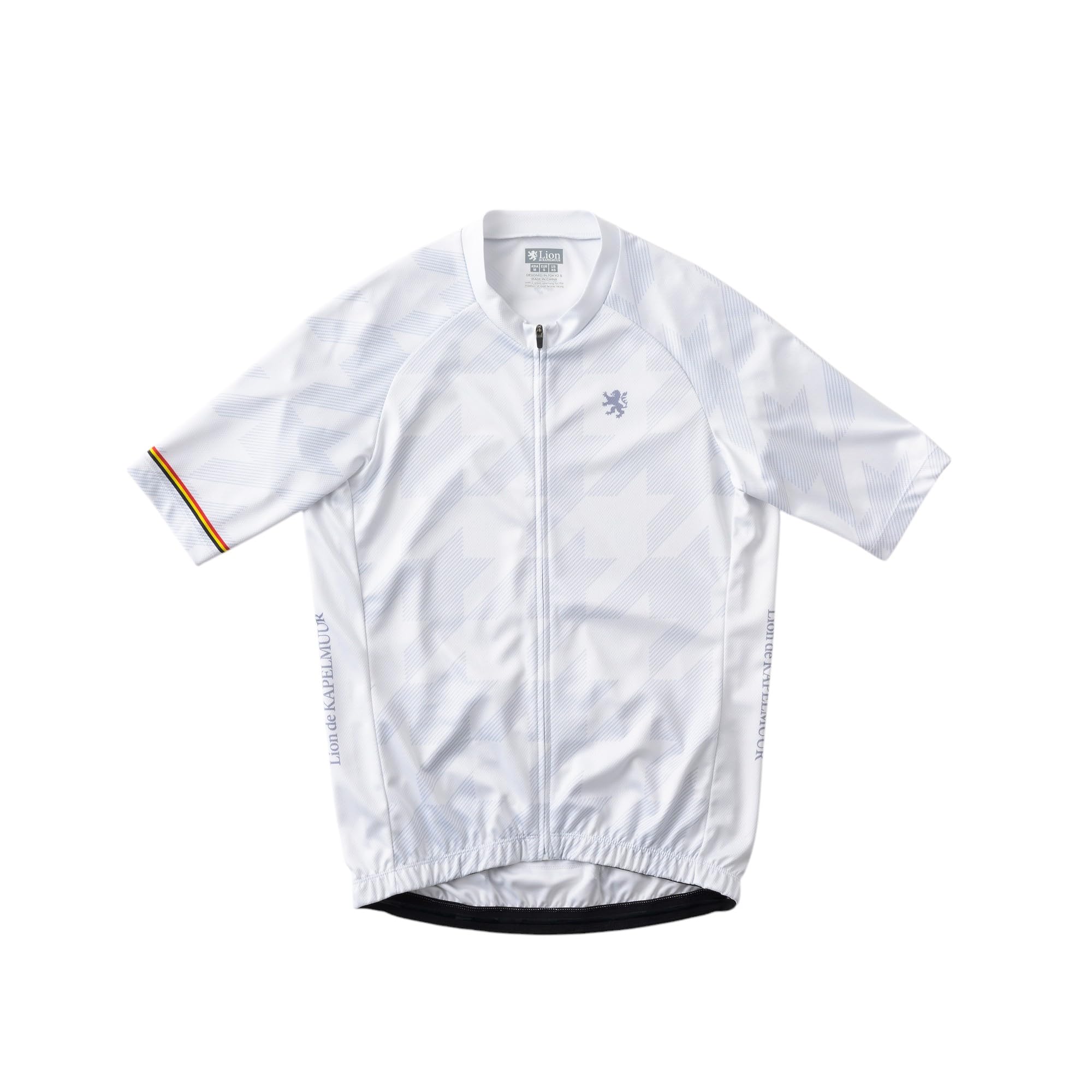 

Kapelmuur Cycling Short Sleeve Size S Jersey, Printed, Oblique, White, белый