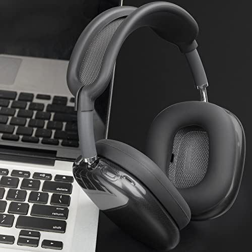 SOULWIT Protective Accessories for AirPods Max: TPU Cover + Headband Cover + Earpad Case, Multi-Functional Protection Kit, Scratch-Resistant, Sweat-Re