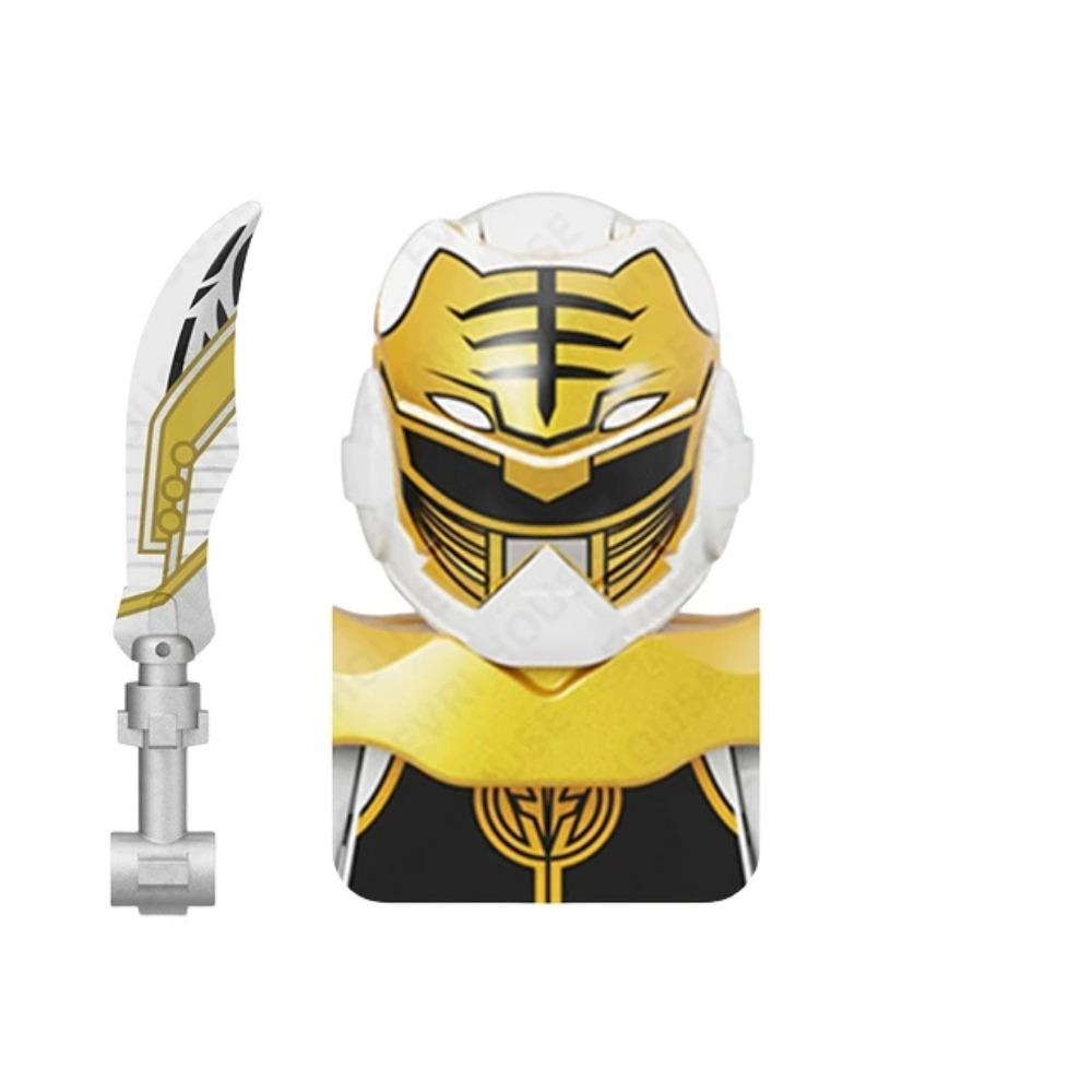 

Серия фильмов Mini Force Моторизованные строительные блоки Желто-зеленые солдаты Красный воин Могучие рейнджеры Фигурки Игрушки Детские подарки