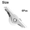 6pcs Window Pulley Wardrobe Drawer Sliding Roller Cabinet Casement Pulley Nylon Wheel  Cupboard Sliding Door Roller Hardware