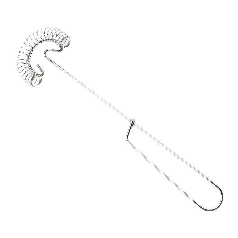 Frusta a Molla Portatile in Acciaio Inossidabile per Uova, Frusta a Spirale Manuale, Frullatore per Latte, Strumenti per la Cucina