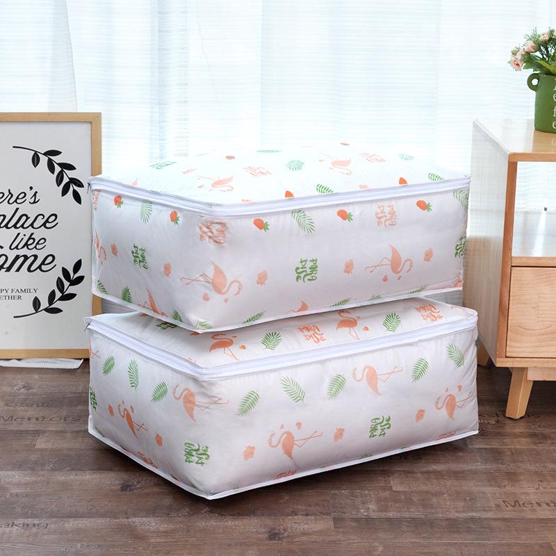 Transparent Large-Capacity PEVA Storage Bag for Quilts and Clothing, Dustproof and Durable