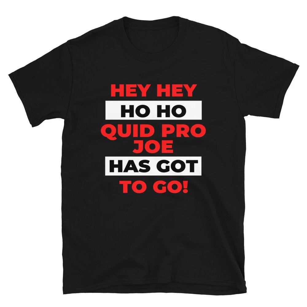 Quid Pro Joe Anti Biden T-Shirt 3XL
