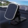 Car Dashboard Magnetic Phone Holder Adjustable Mount for Vehicle Interior Secure Grip Compatible with Most Smartphones and GPS Devices