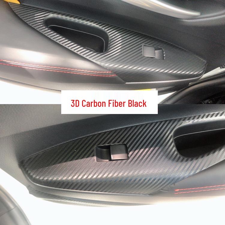 19 Corolla Levin Dual Engine Interior Gear Console Decoration Sticker