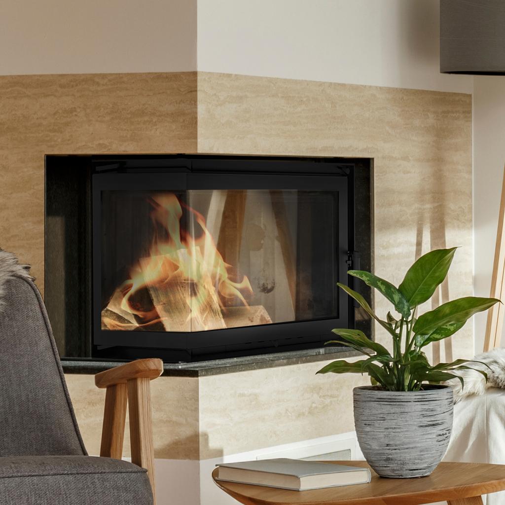 Kaminofen aus Gusseisen KRATKI ZUZIA links 15 kW Ø 200