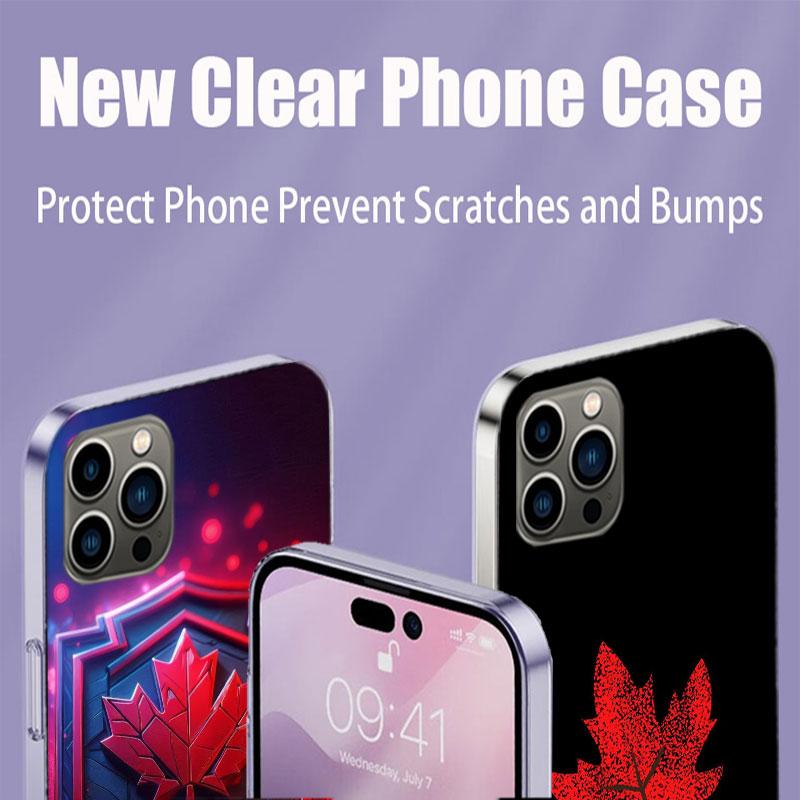 Canada National Football Team Logo Phone Case For Iphone 17 Air 15 Pro 14 Plus 16 Pro Max 17E 16E 12 13 Mini 11 Cover Cute Fund