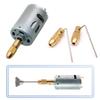 3 Sets 0.5-3mm Capacity Twist Drill Chuck Set Electric Drill Bit Collet  For Rotary Tools