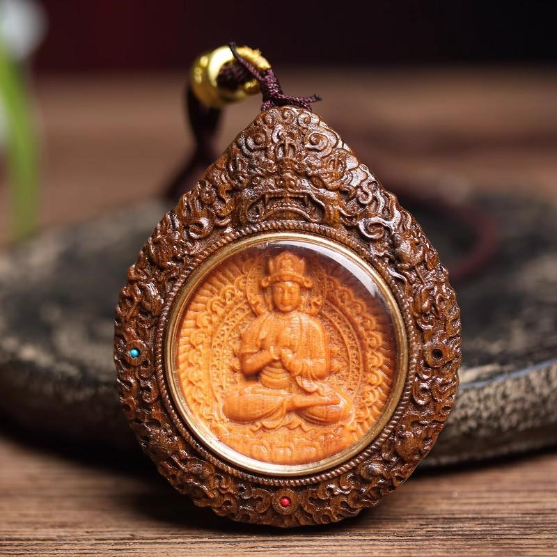 Chengui Zhao Gongming Martial God of Wealth Pendant Necklace – Five Ways God of Wealth Design for Men and Women