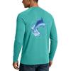 Men's Long Sleeve Sun Protection Shirt UPF50+ UV Resistant Lightweight Stretch Outdoor Fishing Running Sports Top