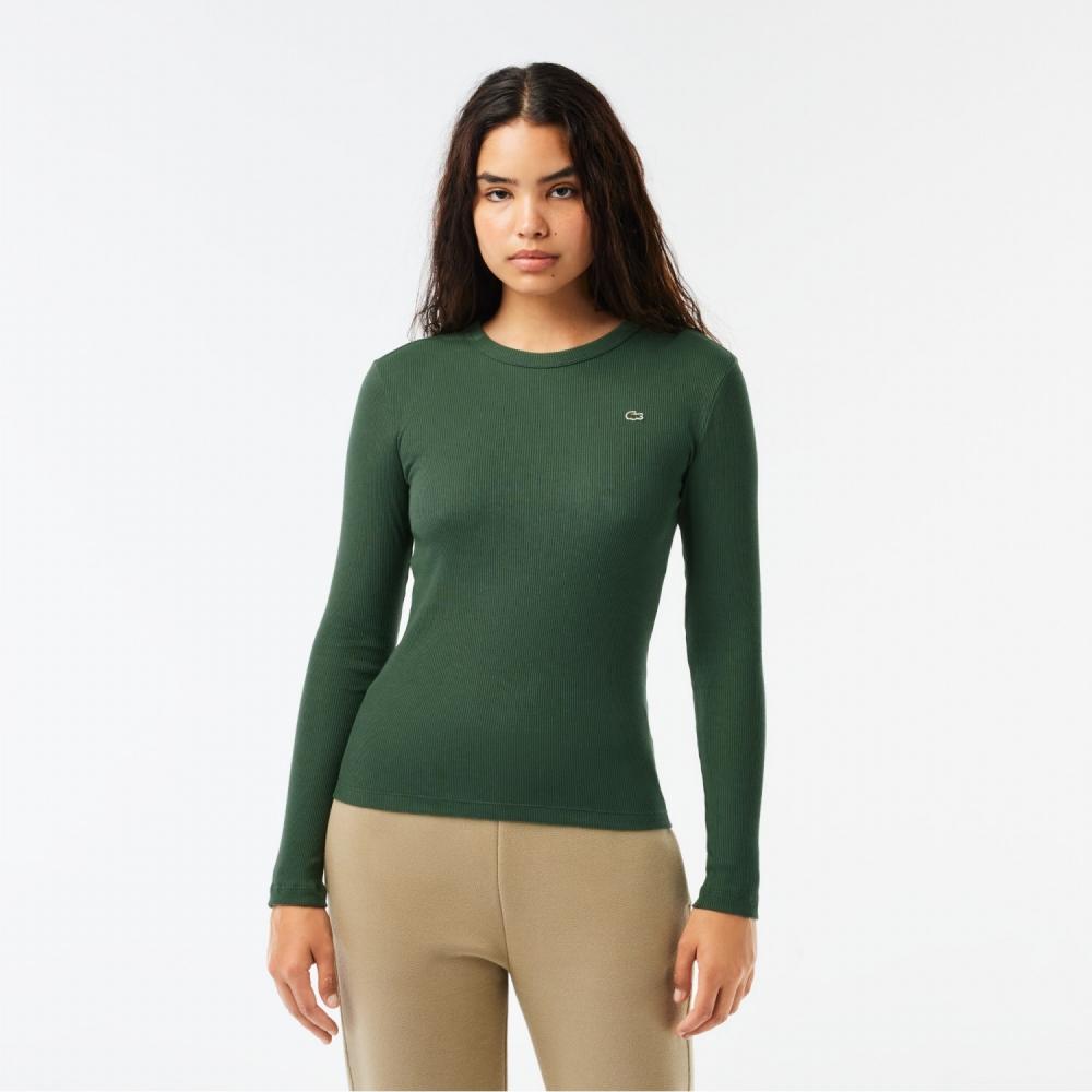 

LACOSTE Женская футболка из органического хлопка TF1692 53N SMI