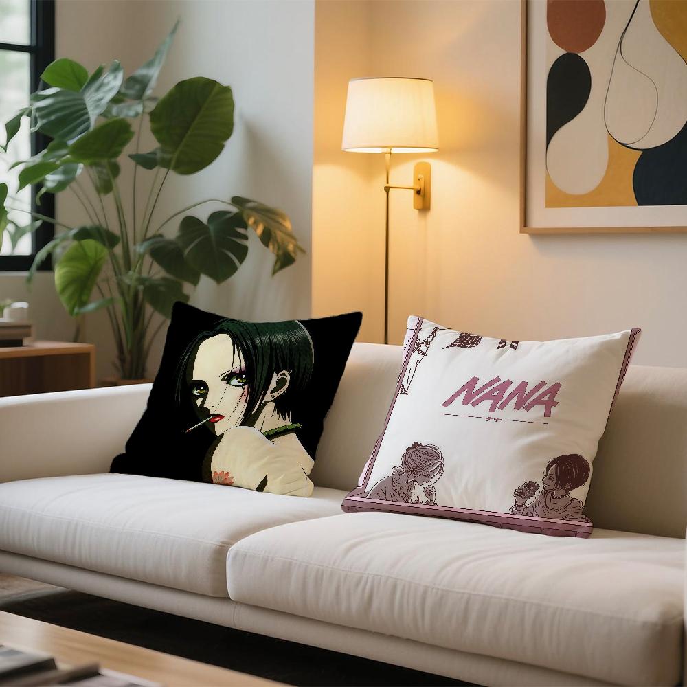 Cool N-NANA Comics cushion cover Comfortable and soft bedding skin friendly leisure sofa car office pillowcase