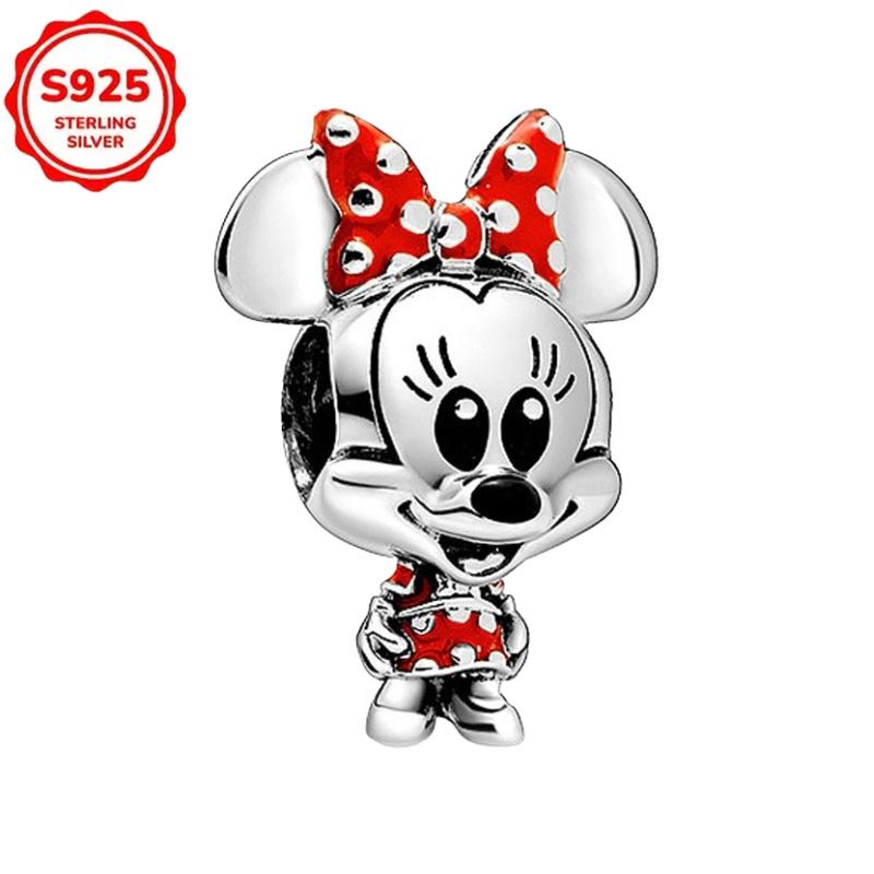 Squirrel Chip Dale Copper Witch Villians Princess Charm Bead For Women Original Bracelet Diy Jewelry Pendant Gift