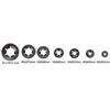 M6 M8 M10 M12 Locking Washers Star Gaskets Star Tooth Fastener Star Nut Fastener Starlock Washers
