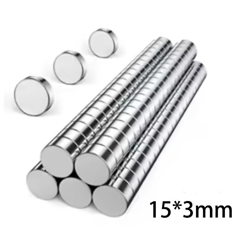 10/20/50 Stück 15x3mm Ultra-Dünne Magnete – Klebescheiben für Küche, Türen & Büroorganisation