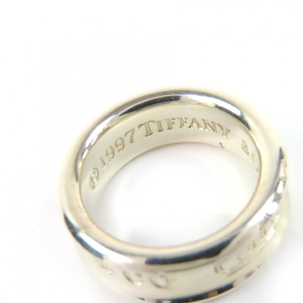 Ausgezeichnete TIFFANY&Co. Ring Schmaler Ring Silber 925 Damen 1837 Gebraucht