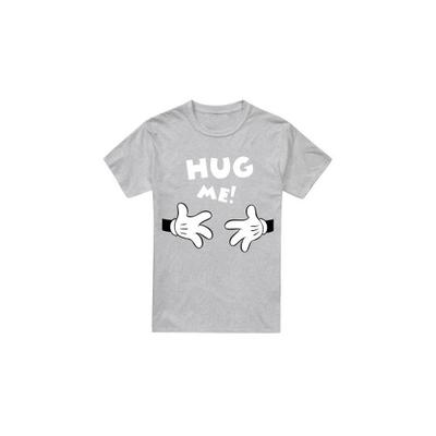 Mens Hug Me Mickey Mouse Valentine`s Day T-Shirt