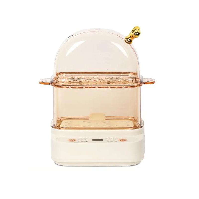 120W Electric Egg Boiler Smart Steamer Timing Egg Cooker Mini Breakfast Machine 2 Eggs Portable Steamer Automatic Power Off 220V