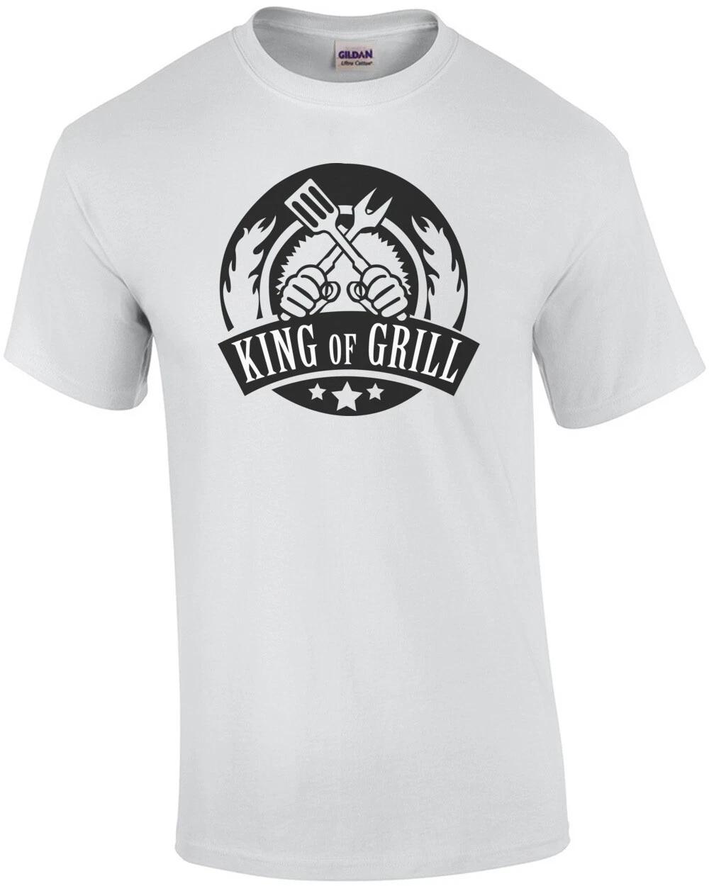 King of grill - bbq t-shirt S