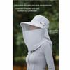 Adjustable Sun Protection Hat Neck Guard Summer Sunscreen Cap Women Fisherman Hat  Camping