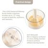Upgraded Press-Pop Makeup Brush Holder One-Touch Open Dustproof Organizer With Clear Lid For Vanity Desktop Bathroom 2 Colors