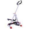 Stepper W/ Handle Hand Grip Workout Fitness Machine For Fitness Aerobic Exercise Home Gym Red