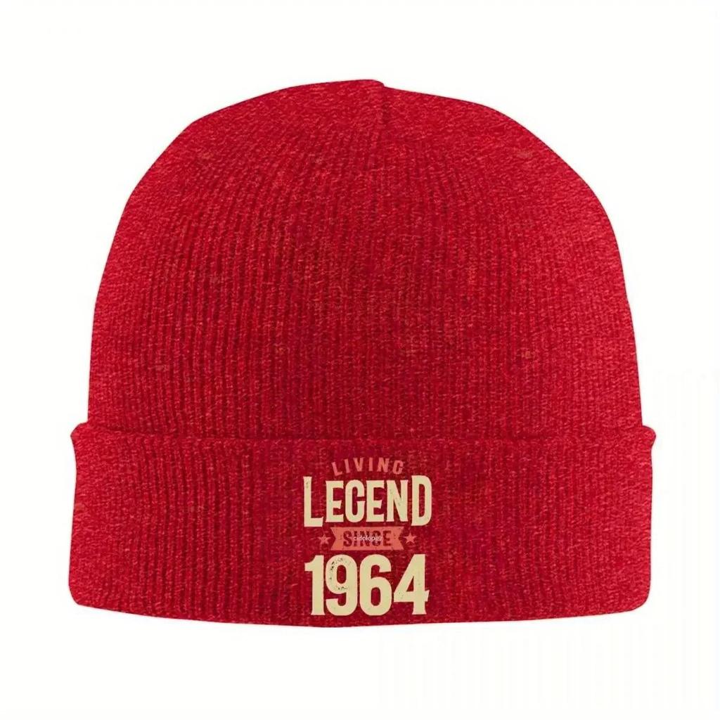 NEW Living Legend  Beanie Hats Knit Hat Outdoor Sport Warm Unisex Women Caps Autumn Winter Graphic Retro Bonnet Hats Gift