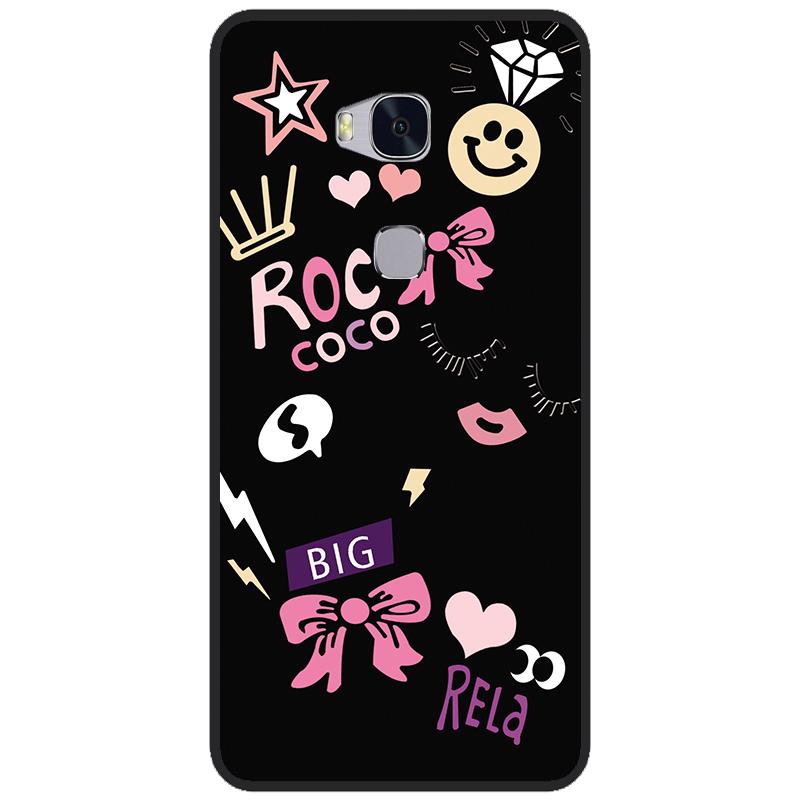 Für Huawei Honor 5X Hülle TPU Weiche Cartoon Rückabdeckung Silikonhülle Für Honor 5 X KIW-L21 L22 Honor 5x Handy Hülle Coque