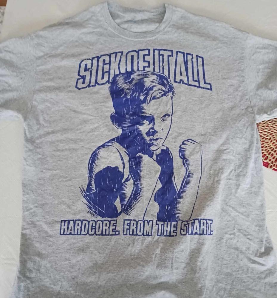 Vintage Sick Of It All Band Tour T-shirt unisex S-5XL TU179 Unisex T-Shirt XXXXL