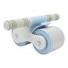 Double Round Abdominal Wheels Roller Domestic Abdominal Exerciser Home Gym Fitness Equipment Blue Gray