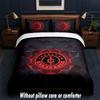 Charlton Athletic FC Design Bed Bedding Set 1 Duvet Cover + 2 Pillowcases Soft Breathable Household Bed Linens