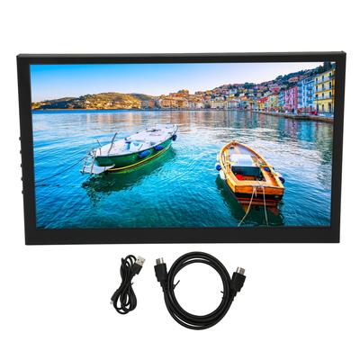 10.1 Inch Touchscreen Monitor HD 1024x600 Portable Laptop Second Screen for Windows for OS X for RPi 4 3