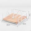 Chic Wooden Base Tissue Rack for Elegant Dining Room Organization