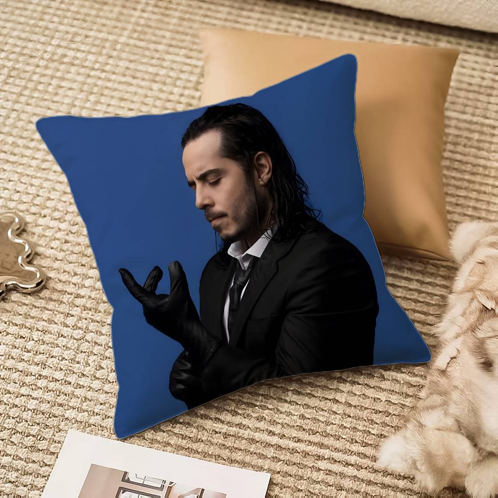 

Music J-Jose Madero-MT Singer Sarajevo Pillow Case Comfort Sofa Bed Silky elegant Invisible zipper Decorative cushion cover 12x12Inch