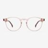 Alloaiweeo [Aloxrounz] Oversized Boston Frame Ara7107 C2 Peach/Leopard