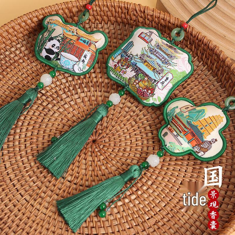 Dragon Boat Festival Mugwort Sachet Pendant - Cultural Creative Tassel Souvenir