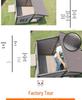 Rainproof Wooden Dog House for Large and Medium Dogs