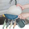 Kitchen Household Multifunctional Small Hole Long Handle Rice Washer That Does Not Harm Hands Filtering Draining Tools