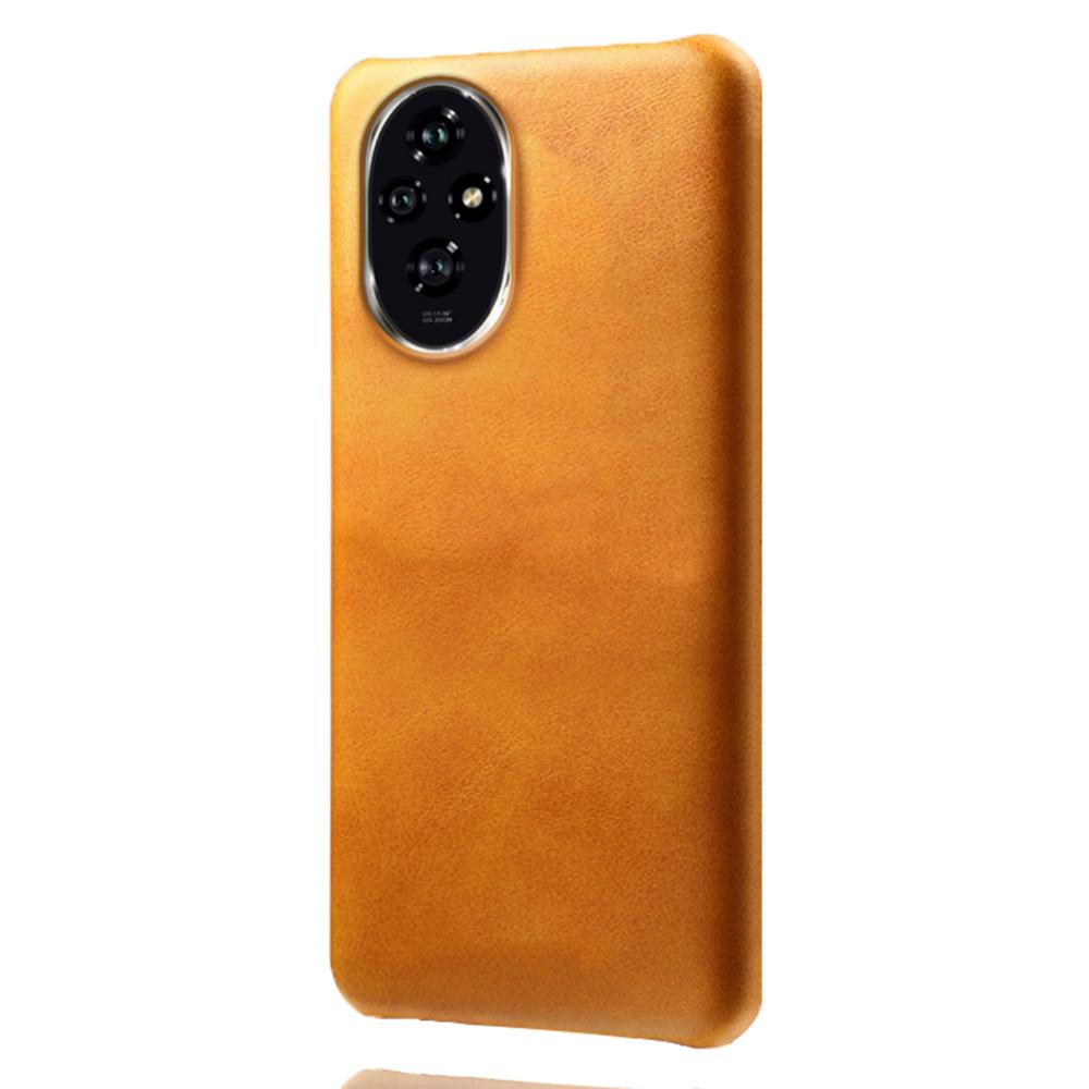 For Honor 200 5G Case Calf Texture PU Leather Hard PC Protective Phone Cover
