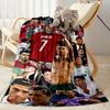 Cristiano Ronaldo 194 Blanket Durable Comfort Great for Bed Chair Bedding Four Seasons Universal Modern Gifts For Family Or Friends