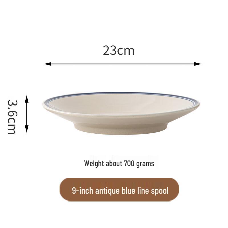 

Tianyajing Handmade Retro High-Foot Ceramic Noodle Bowl