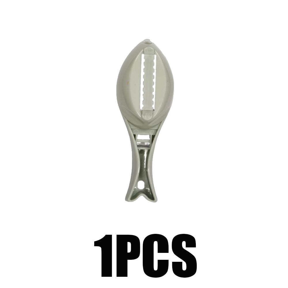 1/2/3pcs Fish Skin Brush Scraping Kitchen Fish Scale Cleaner Fast Remove Fish Knife Cleaning Peeler Scaler Scraper Kitchen Tool