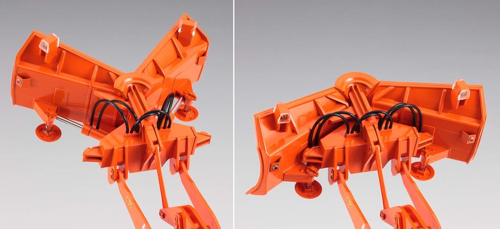 Hasegawa Hitachi Construction Machinery Kolový nakladač Specifikace Stroj Plastový Model 66102 1/35 ZW100-6 Multi-Plow (Odklízení sněhu)