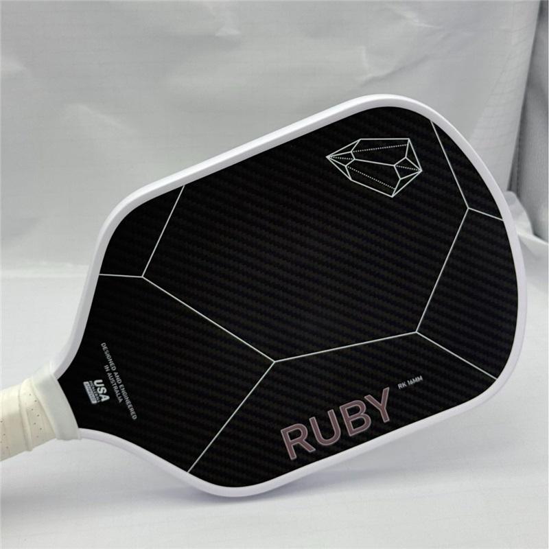Kevlar Pickleball Paddle Aggressief Speelontwerp Duurzaam Snelle Aanval Koolstof Sportracket voor Buiten