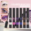 4D Mascara for Long Lengthening and Volumizing Effect Highly Pigmented Black Waterproof Formula No Smudging No Flaking Non Clumping