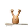 Beech Snail Massager Creative Point Point Nose Scraping Meridian Massage Wood Cute Snail Massager Simple Household Accessories