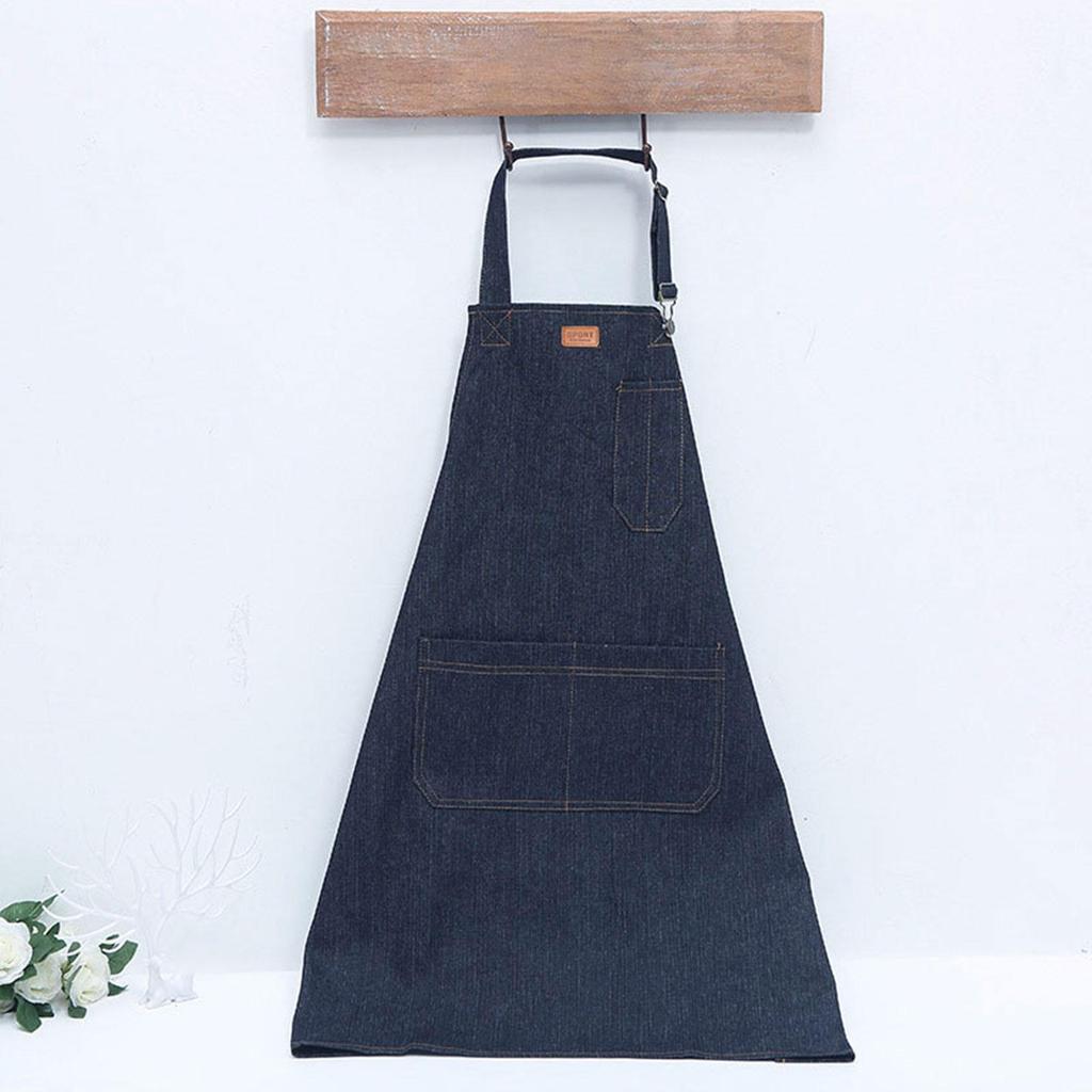Craft Cooks Kitchen Aprons Woodworking Apron for Carpenter Salon Coffee Shop Pen Pockets Adult