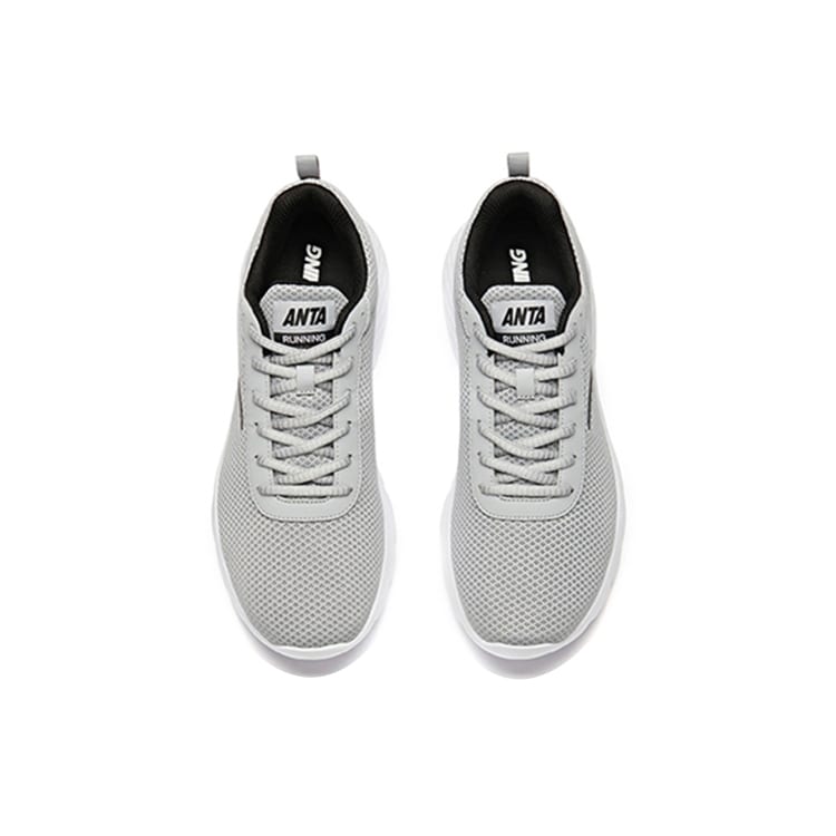 Anta Running Collection Comfortable Low Top EVA City Commuting Running Shoes Men's Mist Gray 912635568F-2